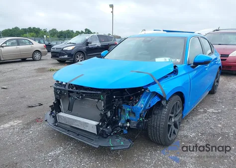 2024 Honda Civic Sport Touring из США, поврежденный, VIN 19XFL1H83RE018367